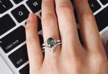 Exploring Felicegals Black Gold Moss Agate Rings